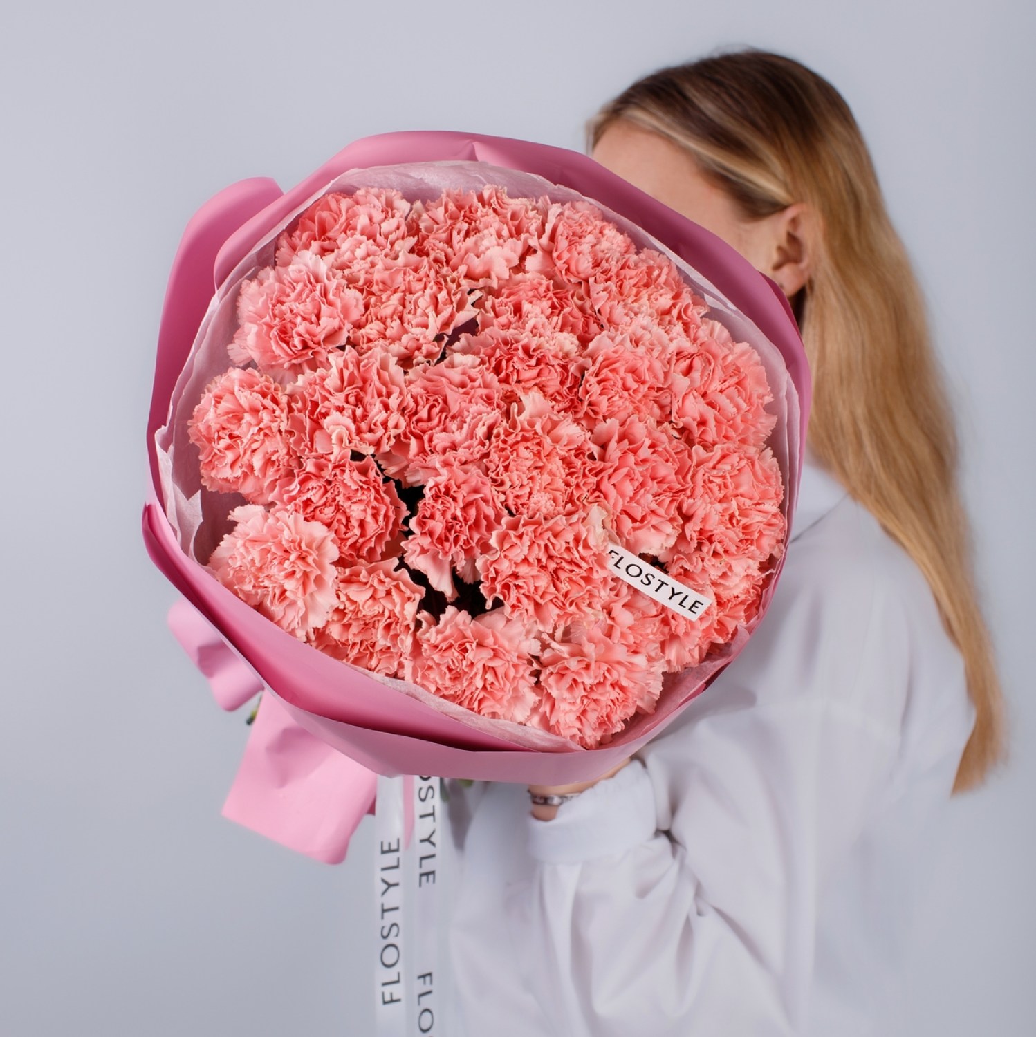 Диантус розовый букет большой 